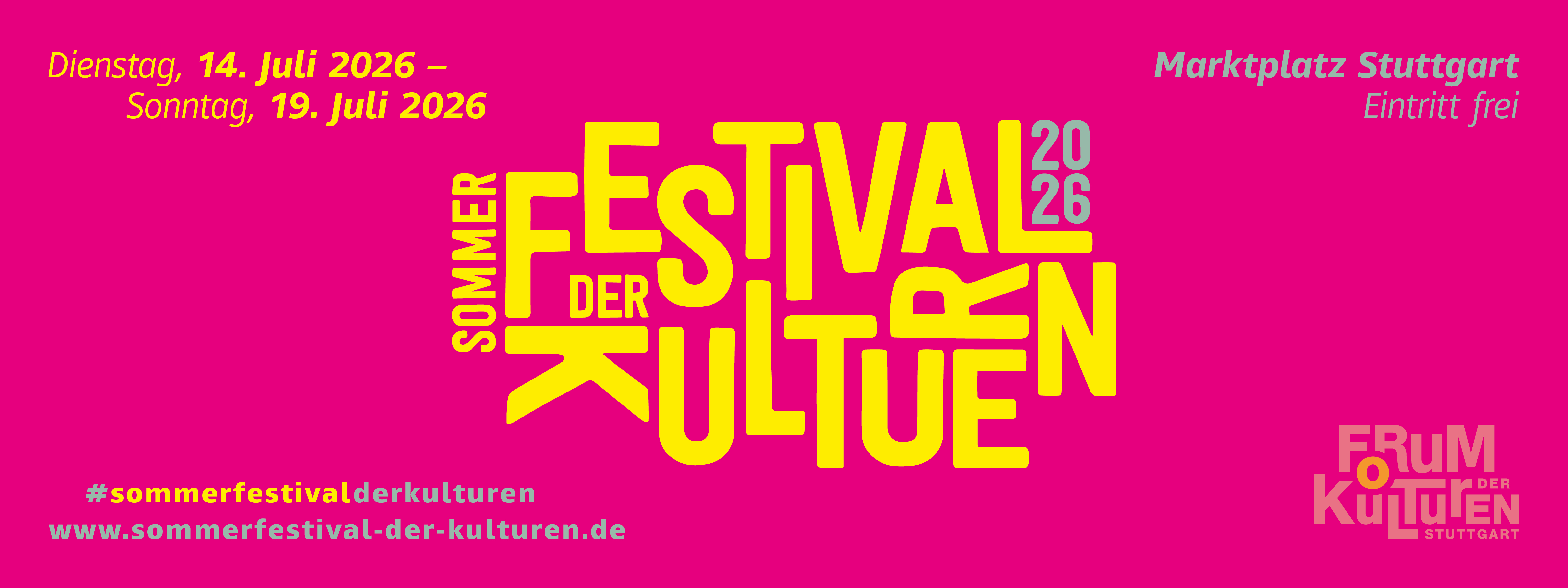Sommerfestival der Kulturen 2026